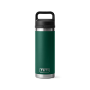 YETI Rambler 18oz Bottle With Chug Cap Black Forest Green