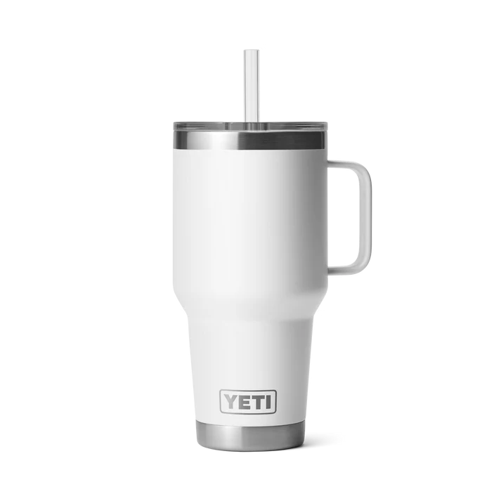 YETI Rambler 35oz Straw Mug White