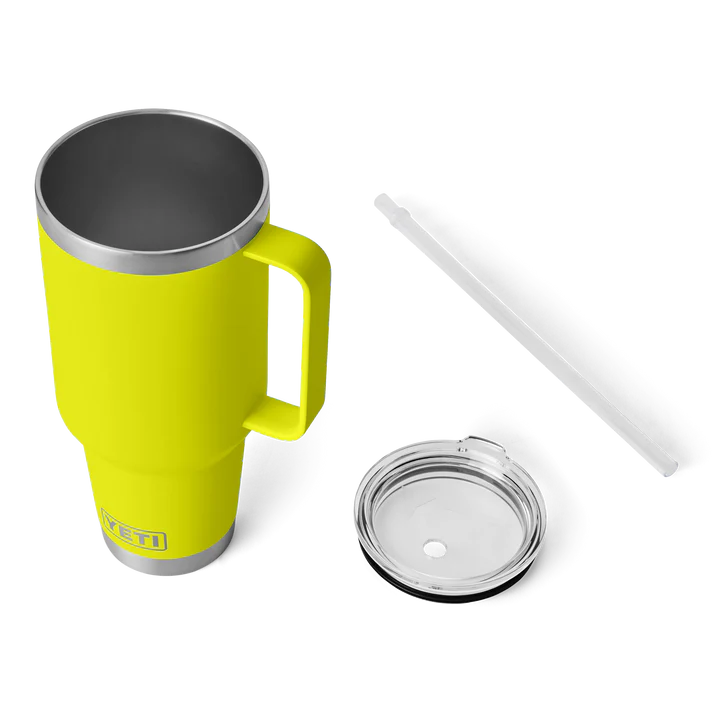 YETI Rambler 42oz Straw Mug Firefly Yellow